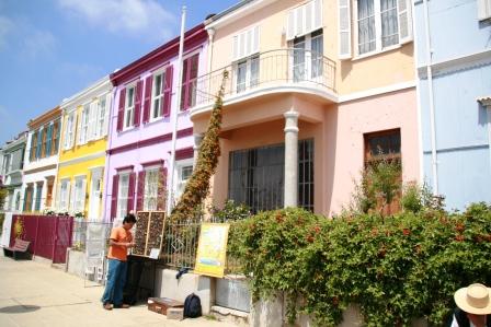 Straenbild Valparaiso